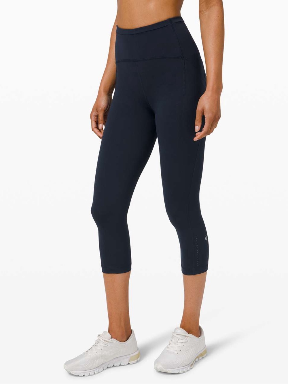 Lululemon Swift Speed High-Rise Crop 21” True Navy Leggings Size 4